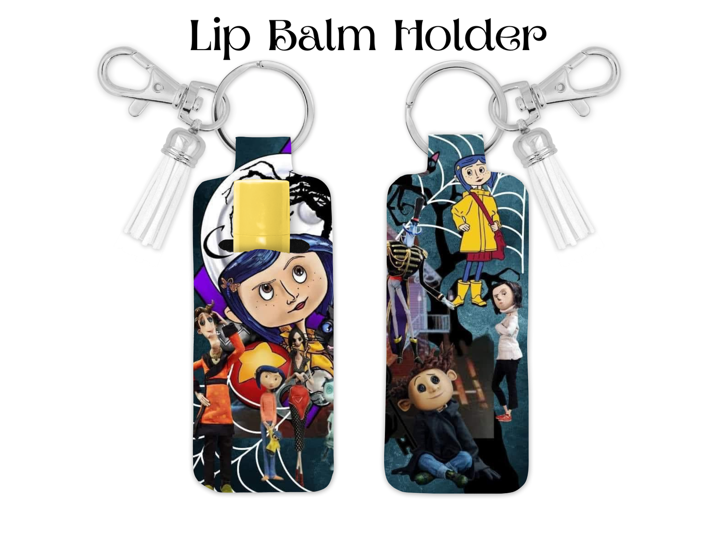 Coraline Lip Balm Holder, Different Designs Available