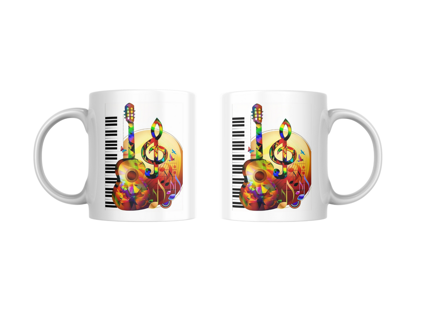 Guitar Mug, 11 oz mugs, drinkware