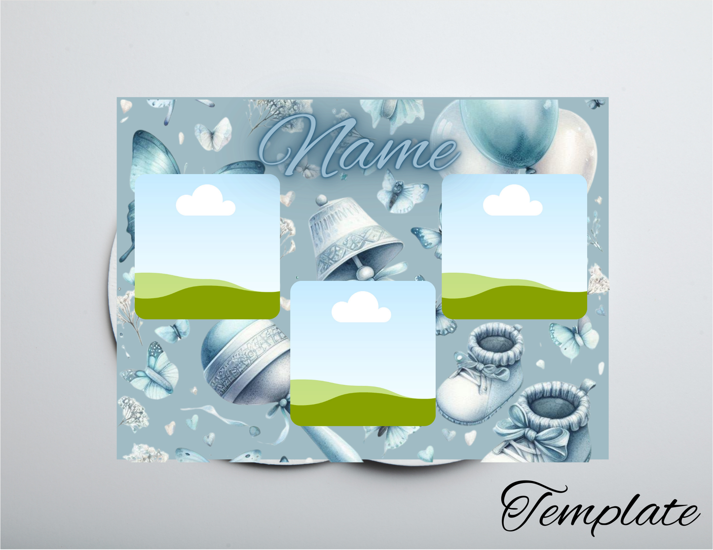 Rectangle Stone Slate, Personalized, 7" x 5" size