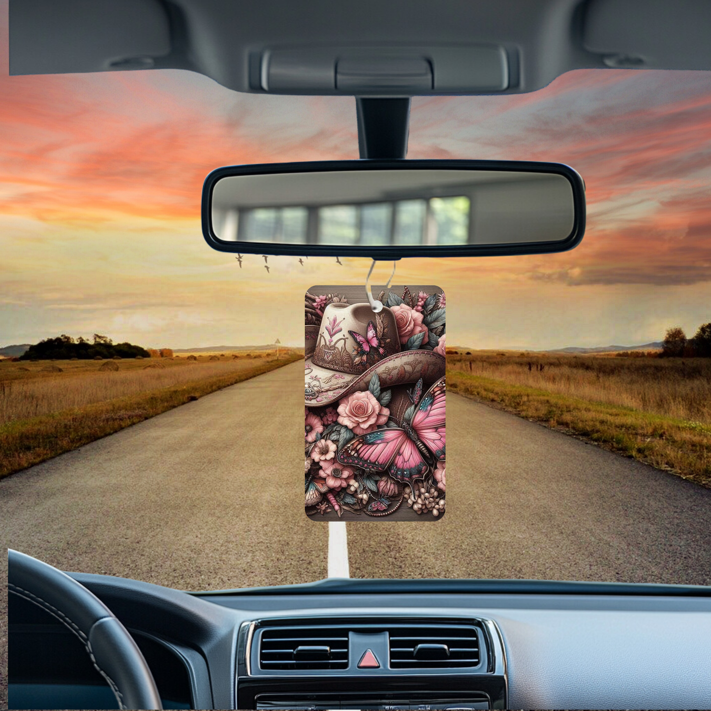 Cowboy Hat Air Freshener, Add your own scent!