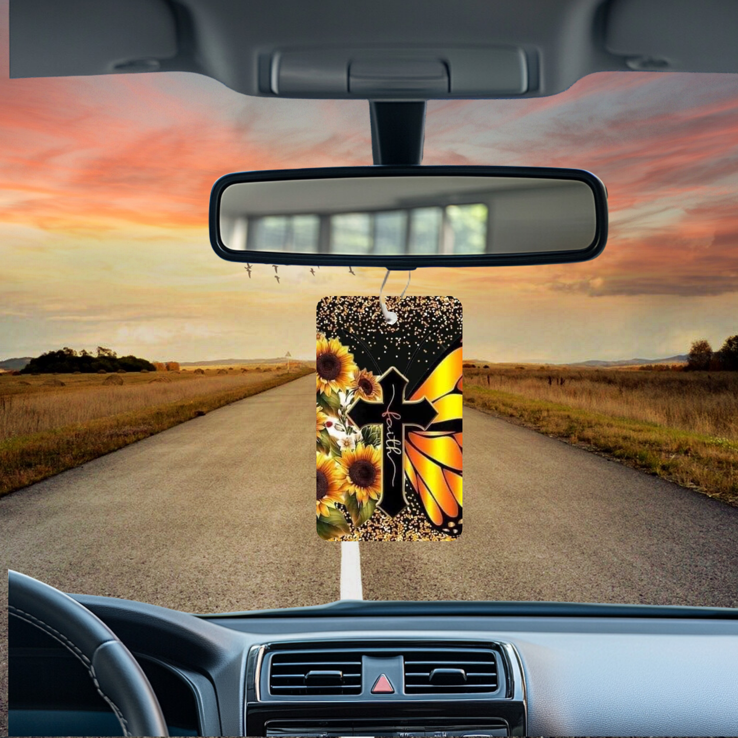 Butterfly Faith Air Freshener, Add your own scent!