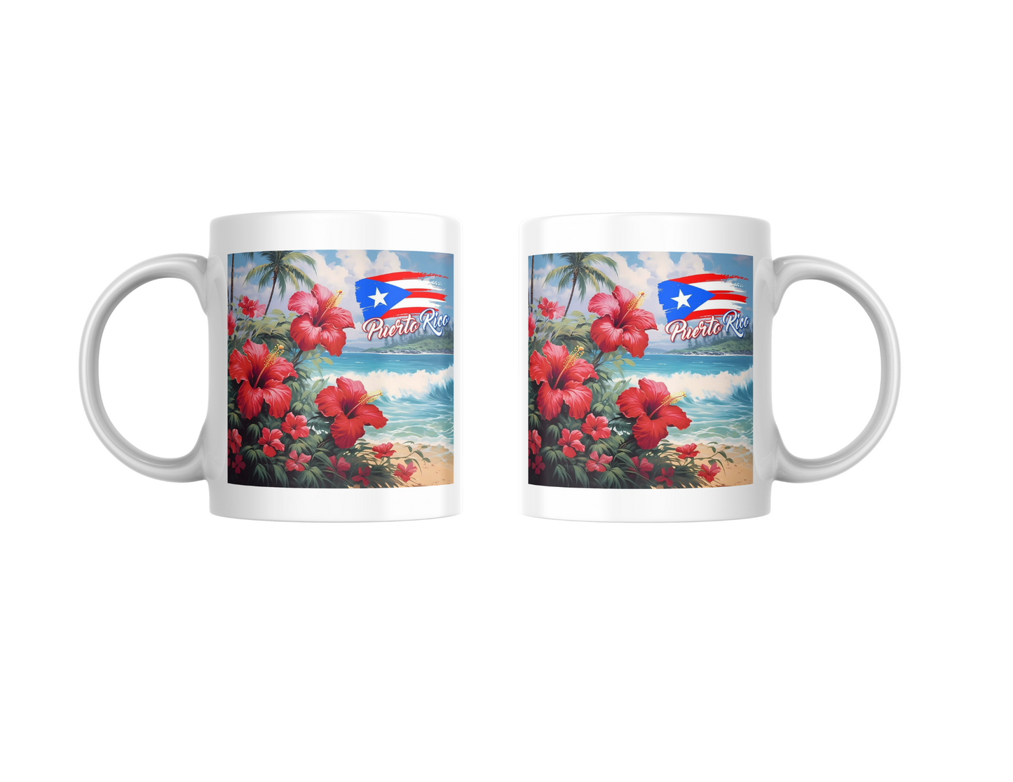 Puerto Rico Mug, 11 oz mugs, drinkware