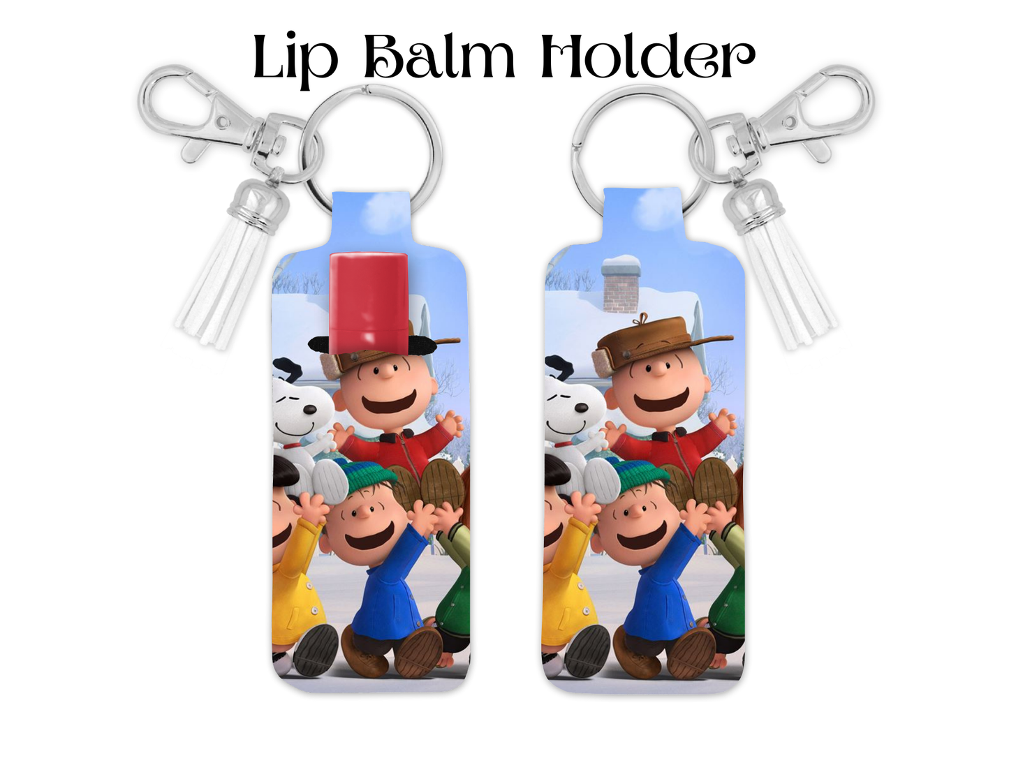 Cartoon Holiday Lip Balm Holder