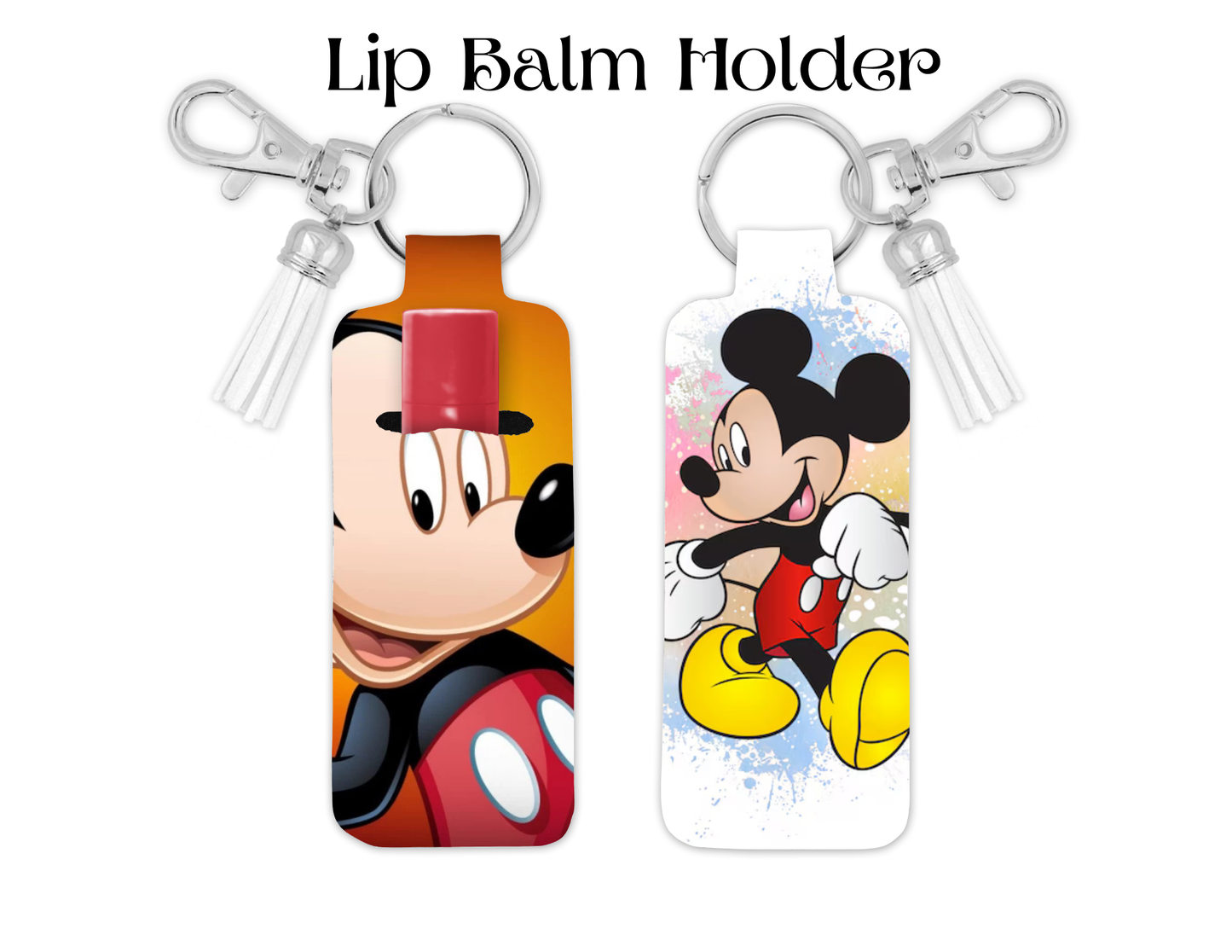 Cartoon Lip Balm Holder, Different Designs