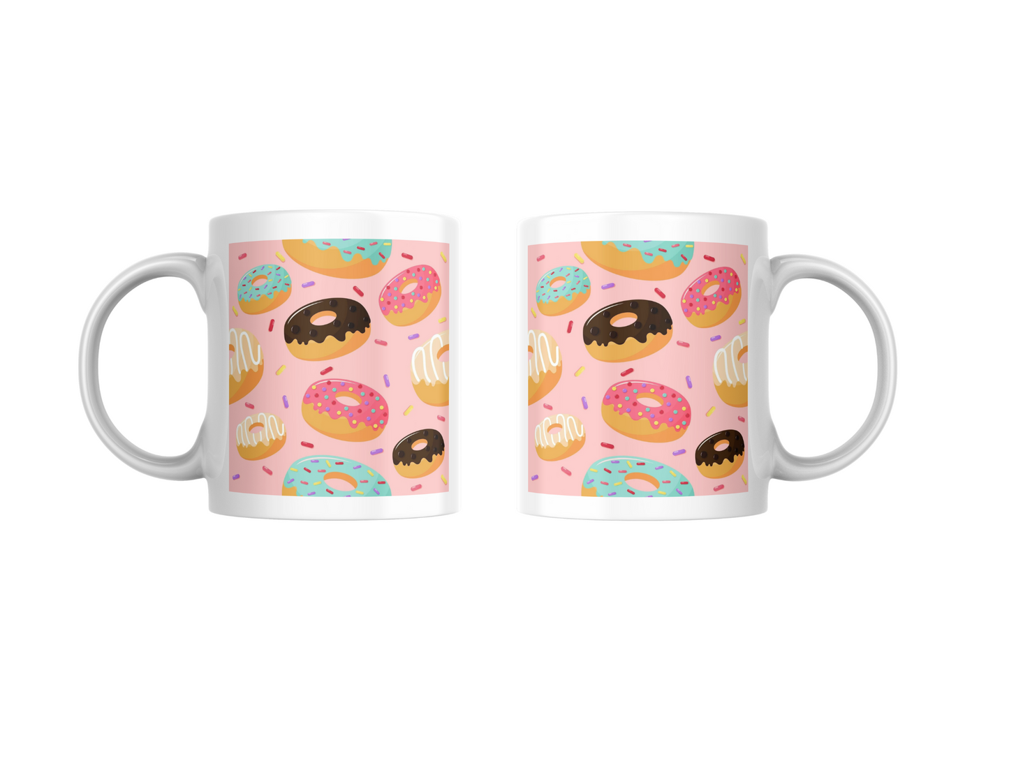 Love Donuts Mug, 11 oz mugs, drinkware