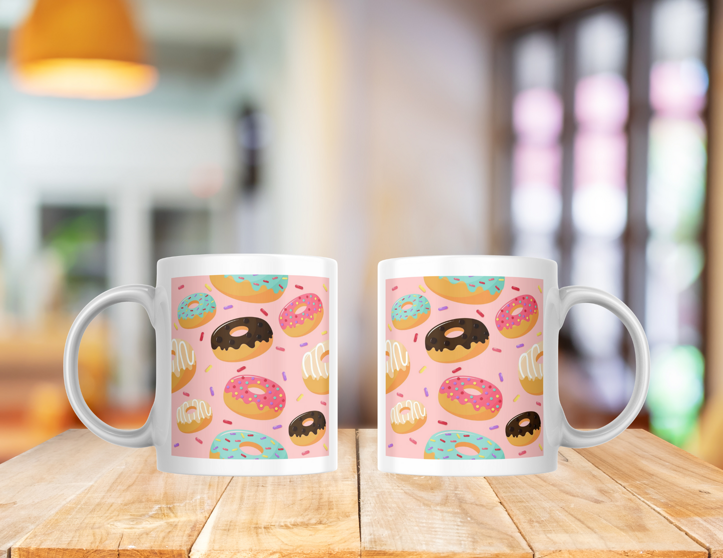 Love Donuts Mug, 11 oz mugs, drinkware