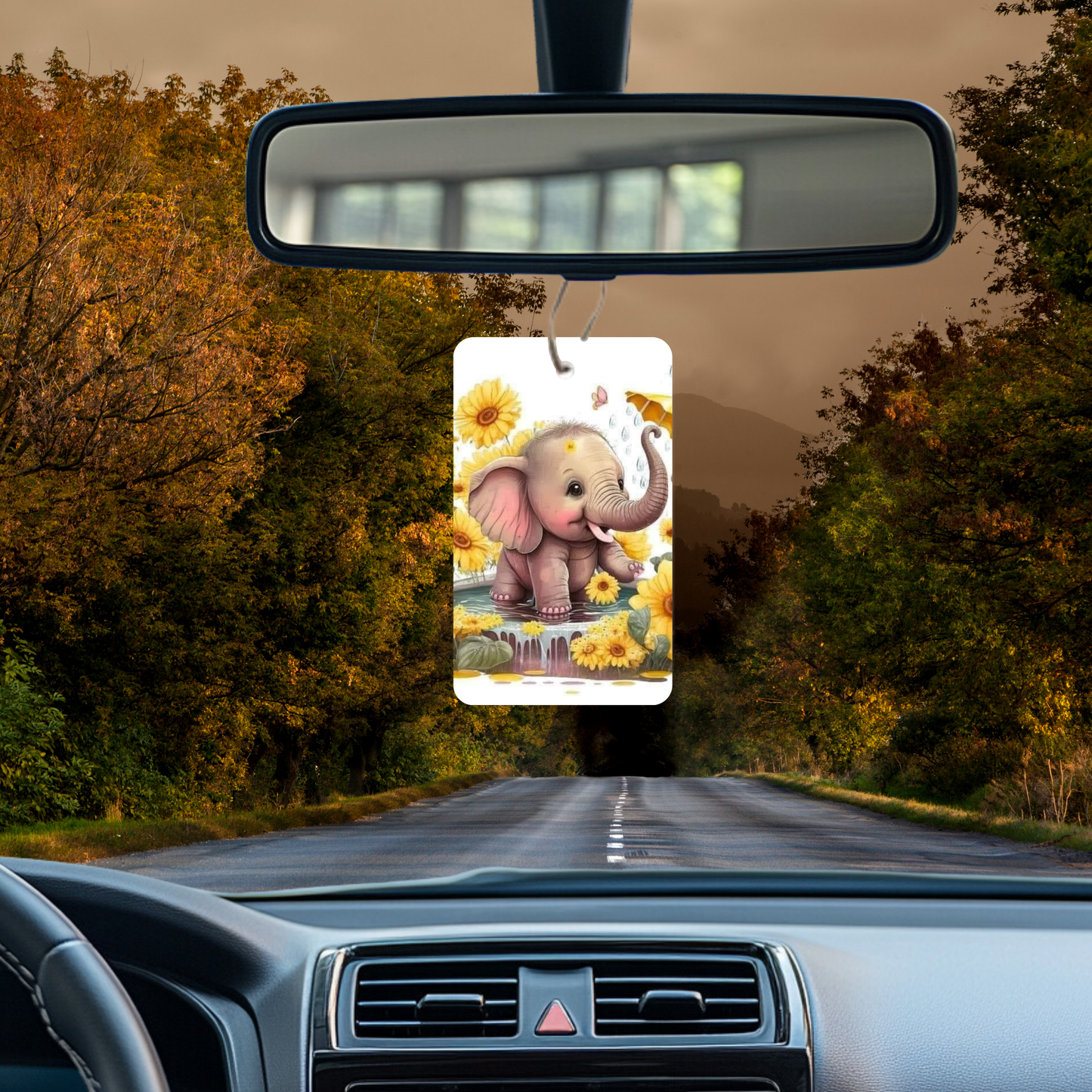 Elephant Air Freshener, Add your own scent!