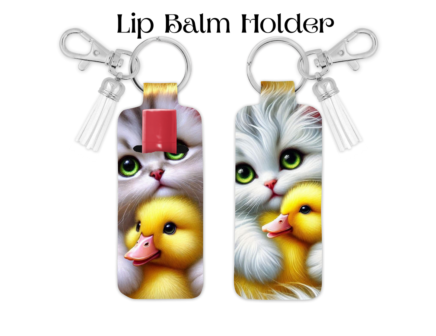 Cat & Ducky Lip Balm Holder