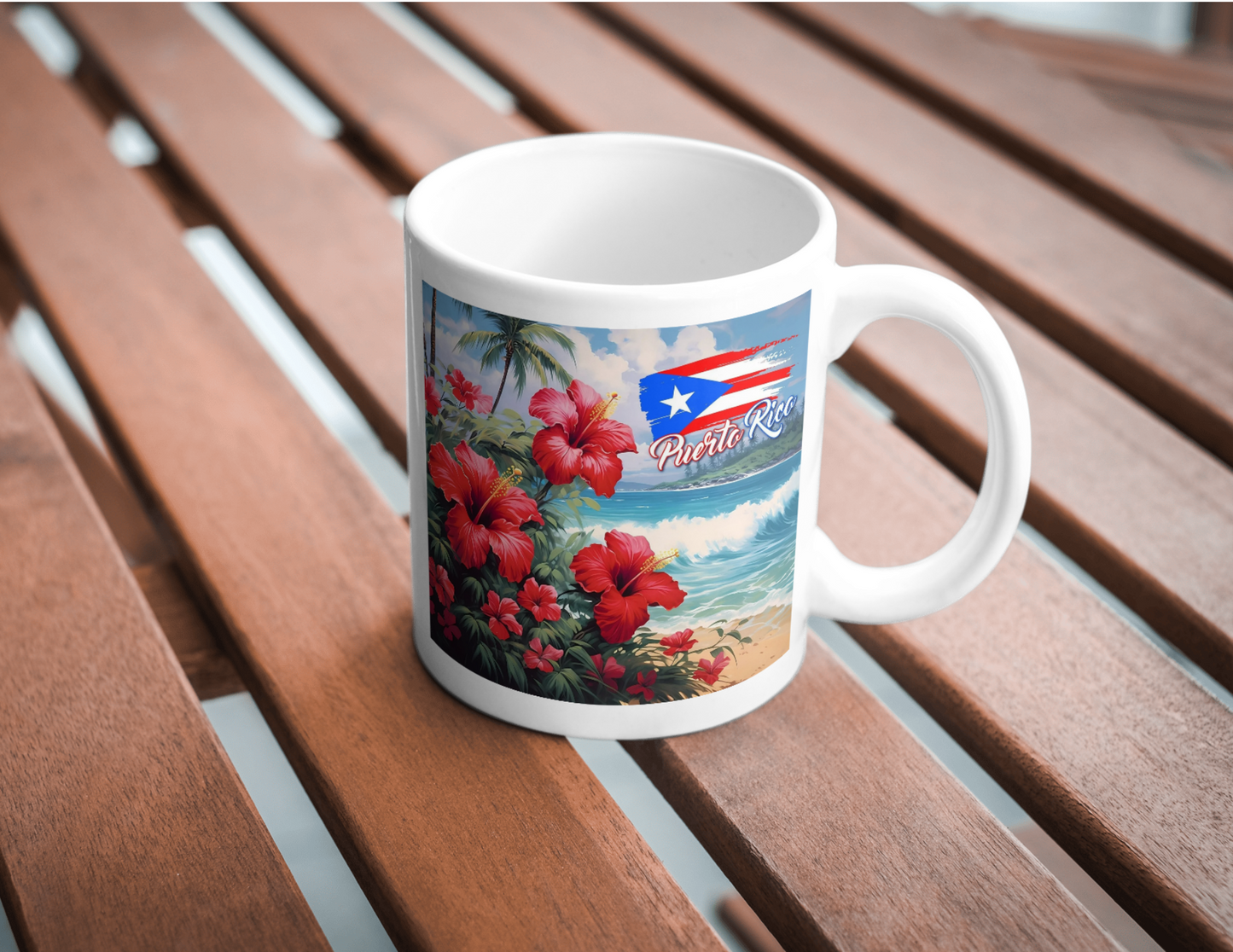 Puerto Rico Mug, 11 oz mugs, drinkware