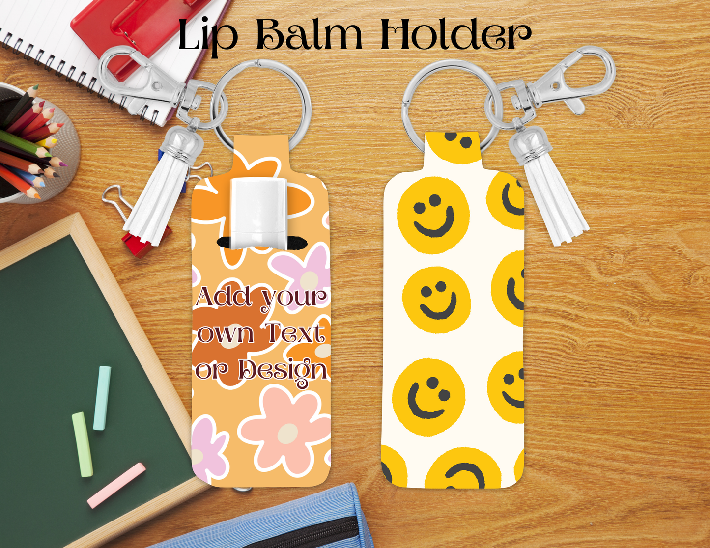 Design Your Own Lip Balm Holder, Personalized