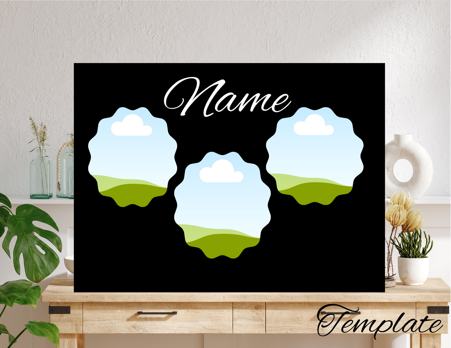 Rectangle Stone Slate, Personalized, 7" x 5" size