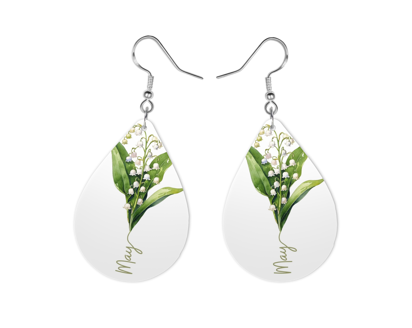 Birth Month Earrings, Custom Made, Fashion Accessory