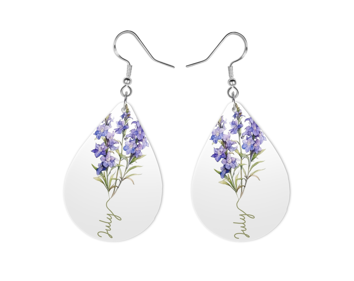Birth Month Earrings, Custom Made, Fashion Accessory
