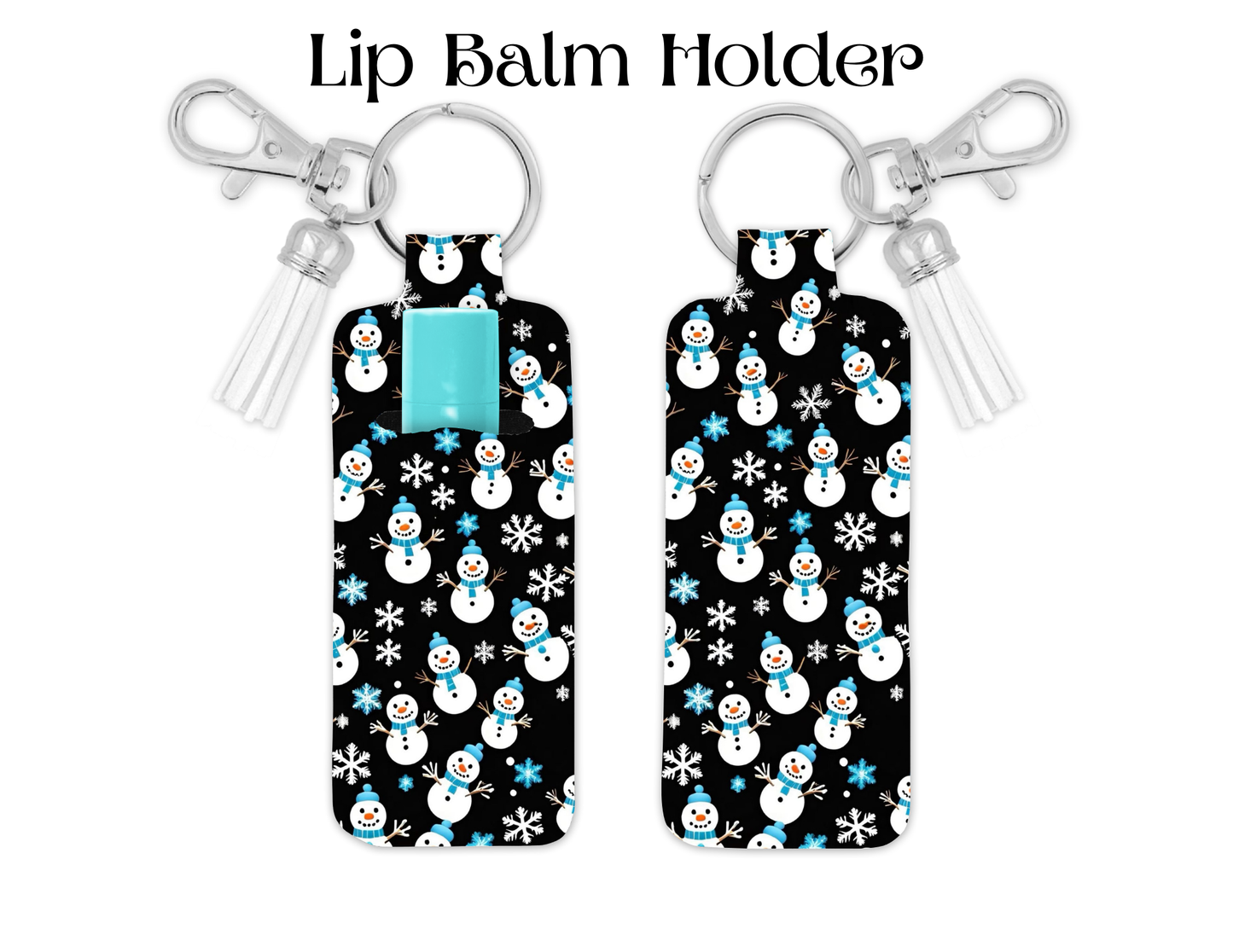 Christmas Snowman Lip Balm Holder