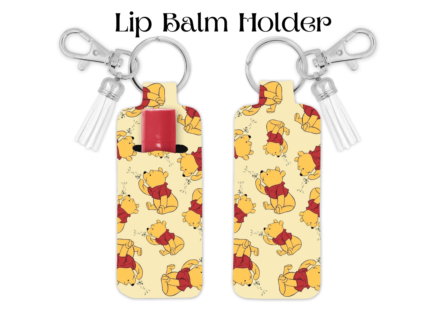 Bear Collage Lip Balm Holder