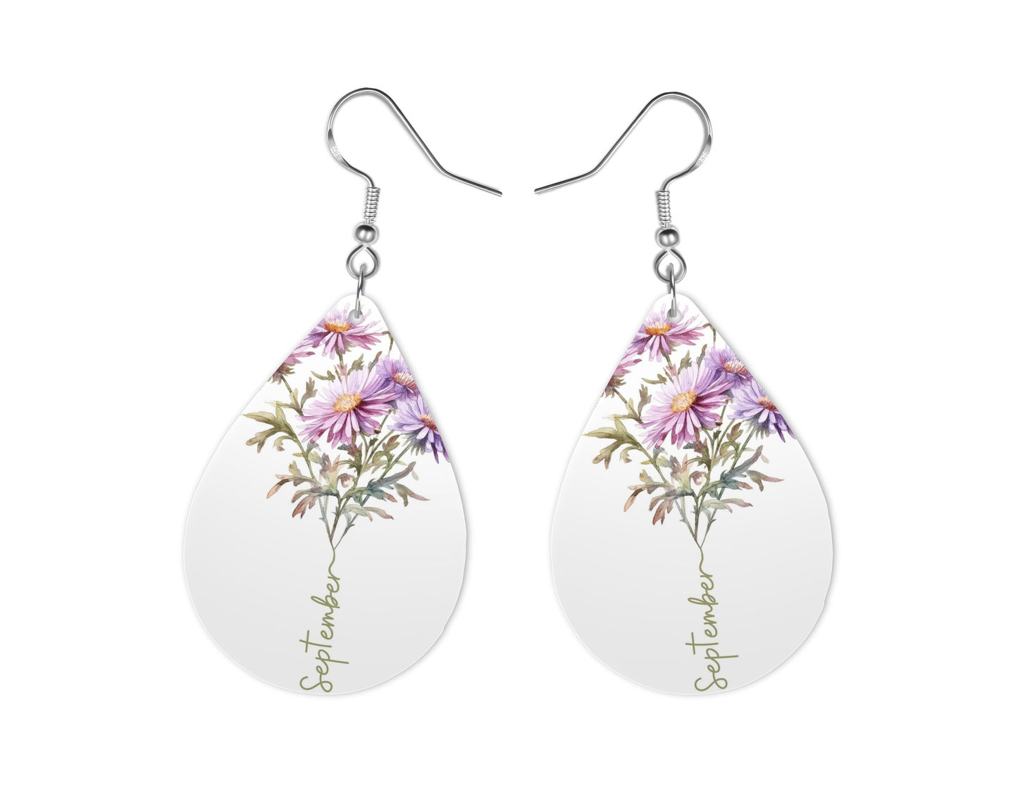 Birth Month Earrings, Custom Made, Fashion Accessory
