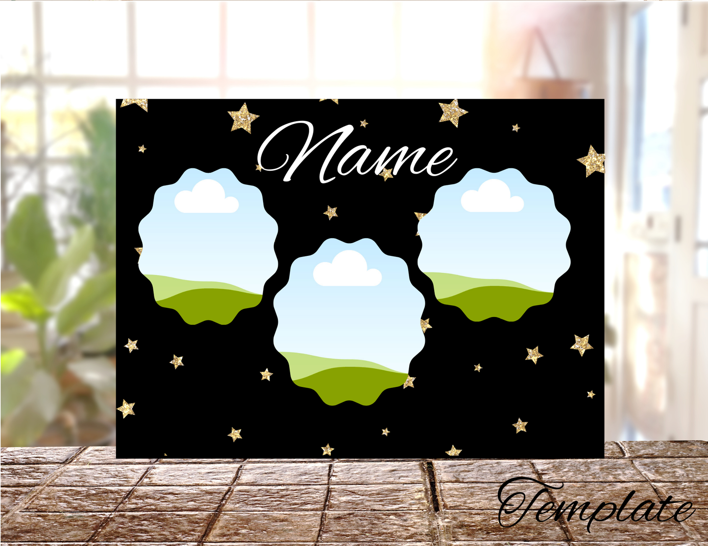 Rectangle Stone Slate, Personalized, 7" x 5" size