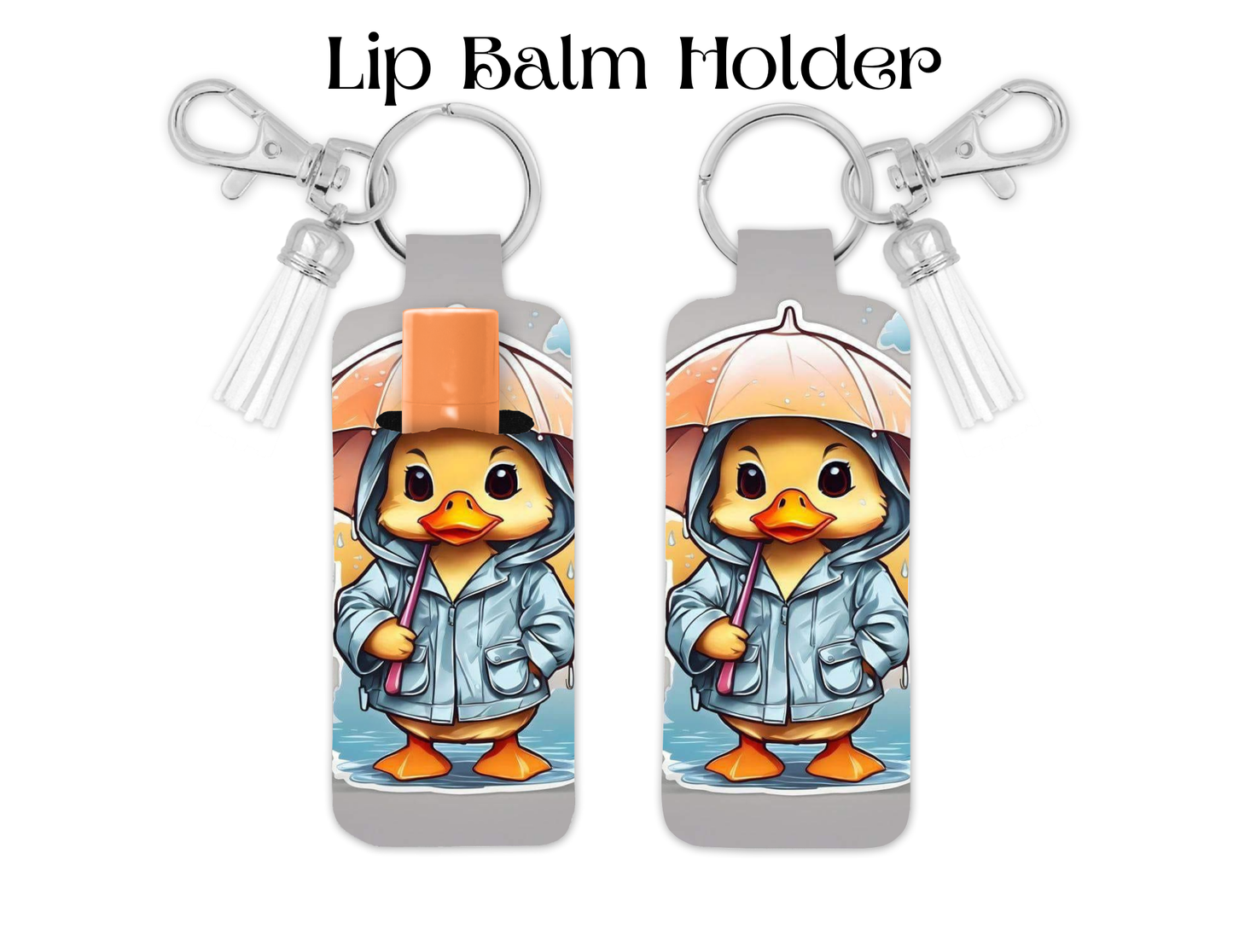 Rainy Ducky Lip Balm Holder