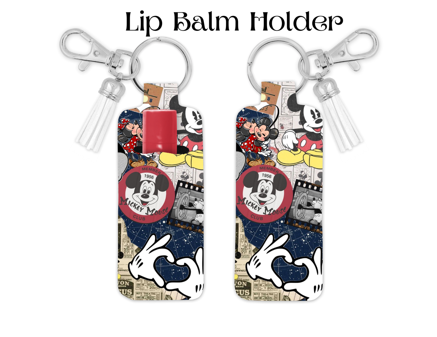 Cartoon Lip Balm Holder, Different Designs