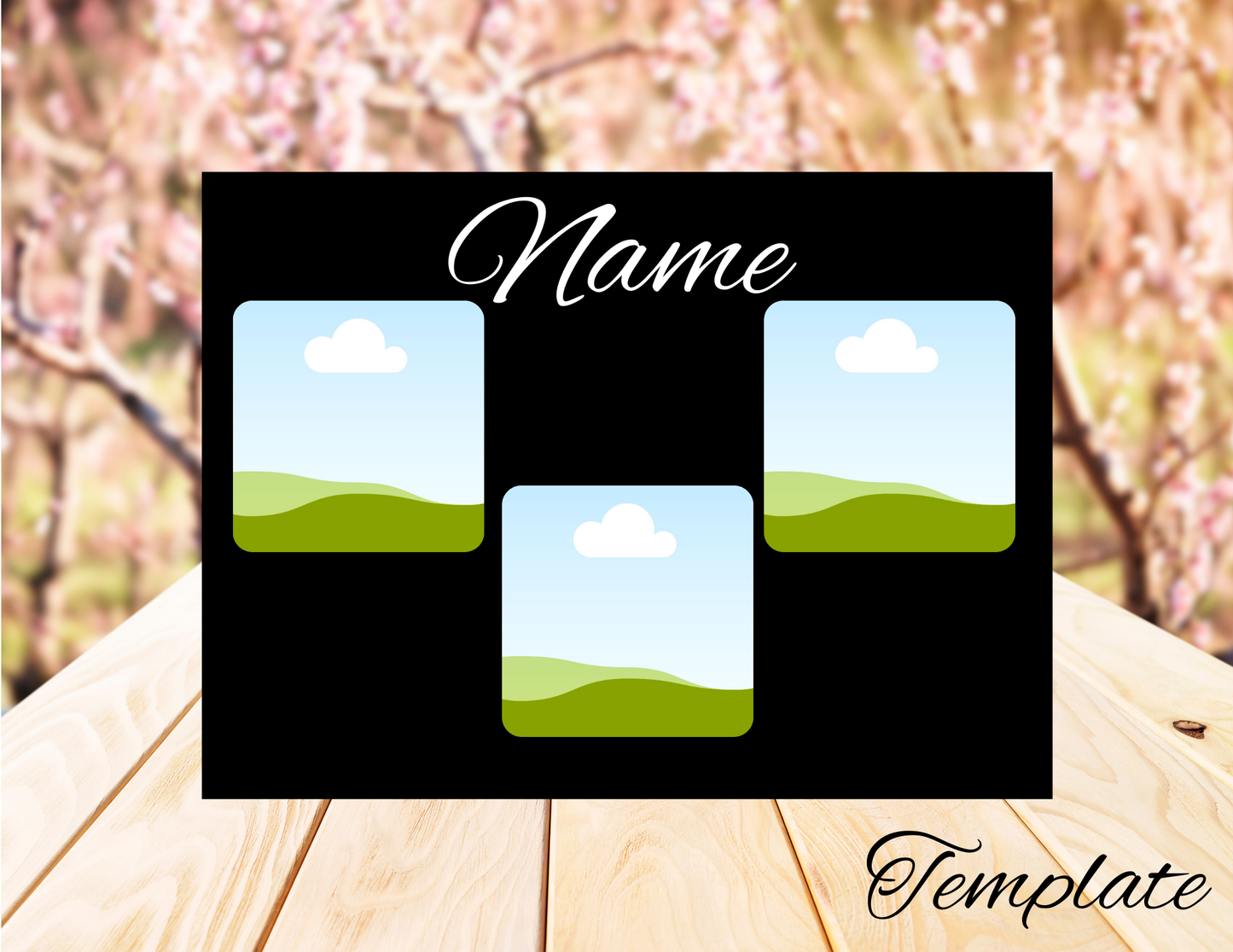 Rectangle Stone Slate, Personalized, 7" x 5" size