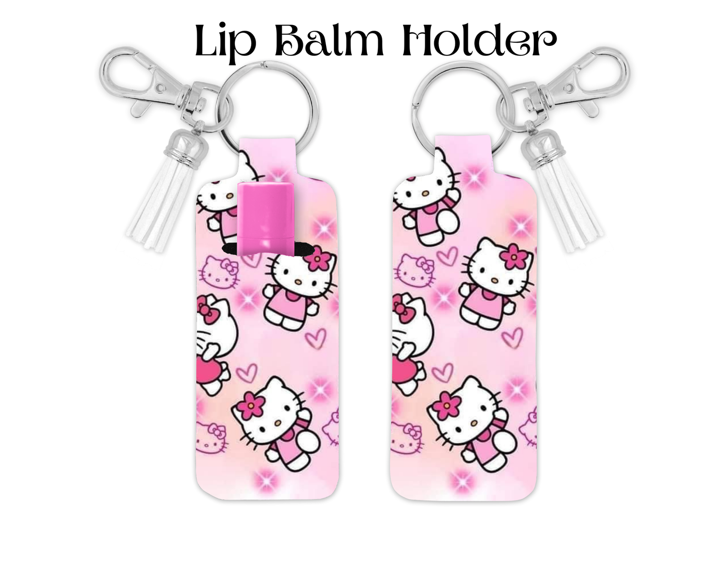 Kitty Lip Balm Holder, Multiple designs