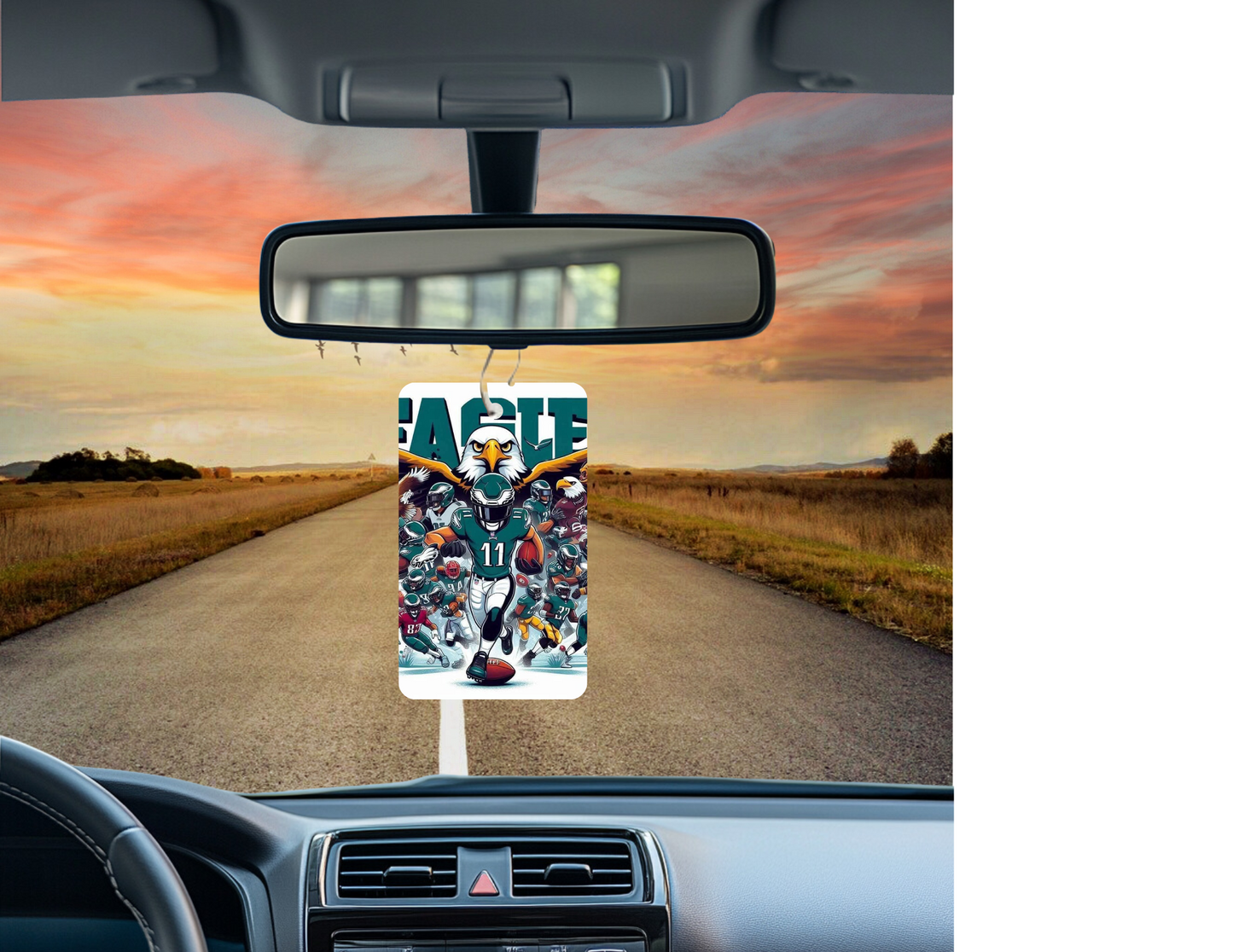 Sports Team Air Freshener, Add your own Scent