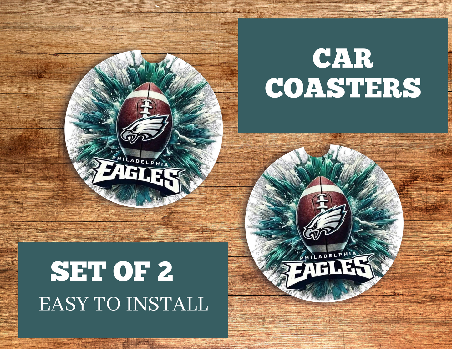 Sports Car Coasters, neoprene material, car accessory
