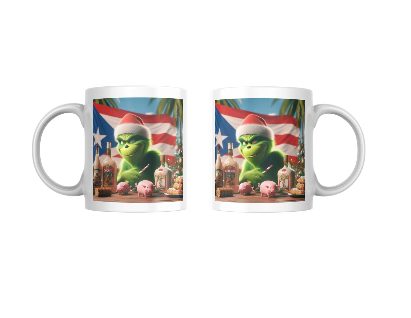Puerto Rico Island Time to Drink Mug, 11 oz mugs, drinkware