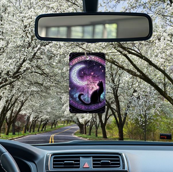 Moon Cat Air Freshener