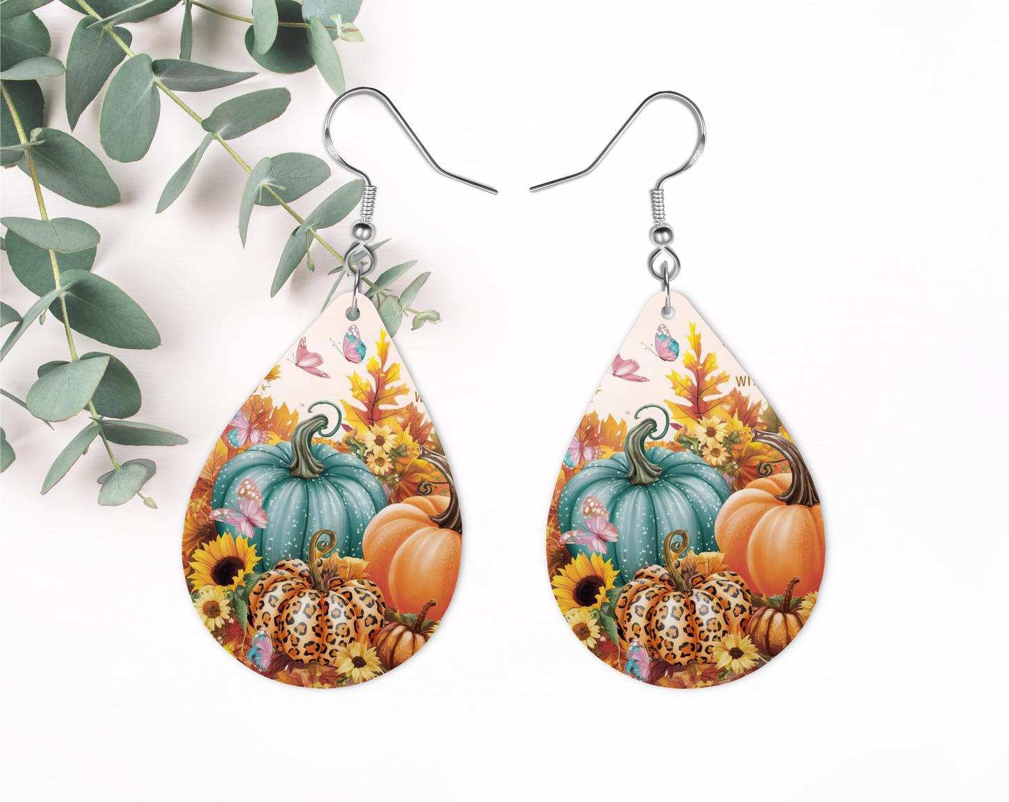 Just a Girl Who Loves Fall Matching Earrings, fashion accessory