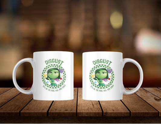 Disgust Mug, 11 oz mugs, drinkware