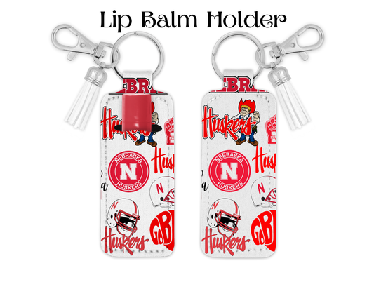 Huskers Lip Balm Holder