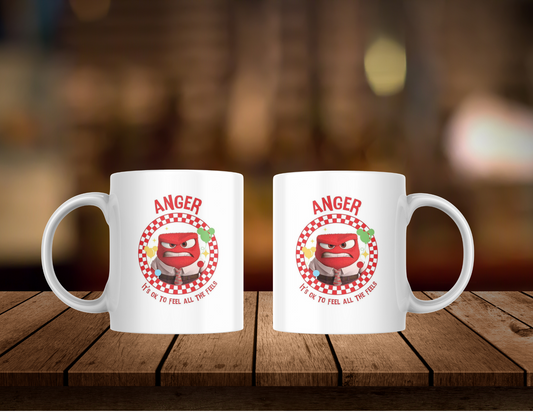 Anger Mug, 11 oz mugs, drinkware