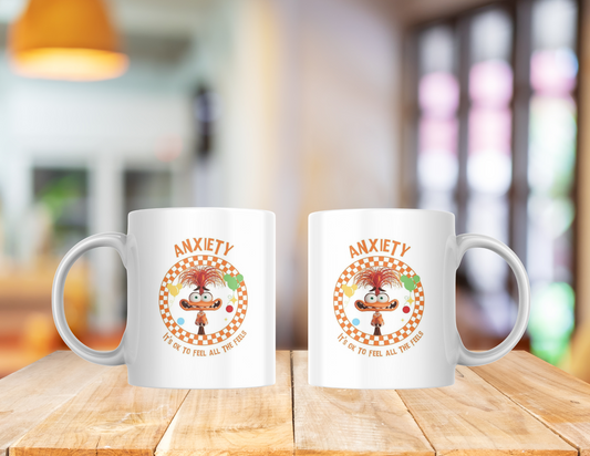 Anxiety Mug, 11 oz mugs, drinkware