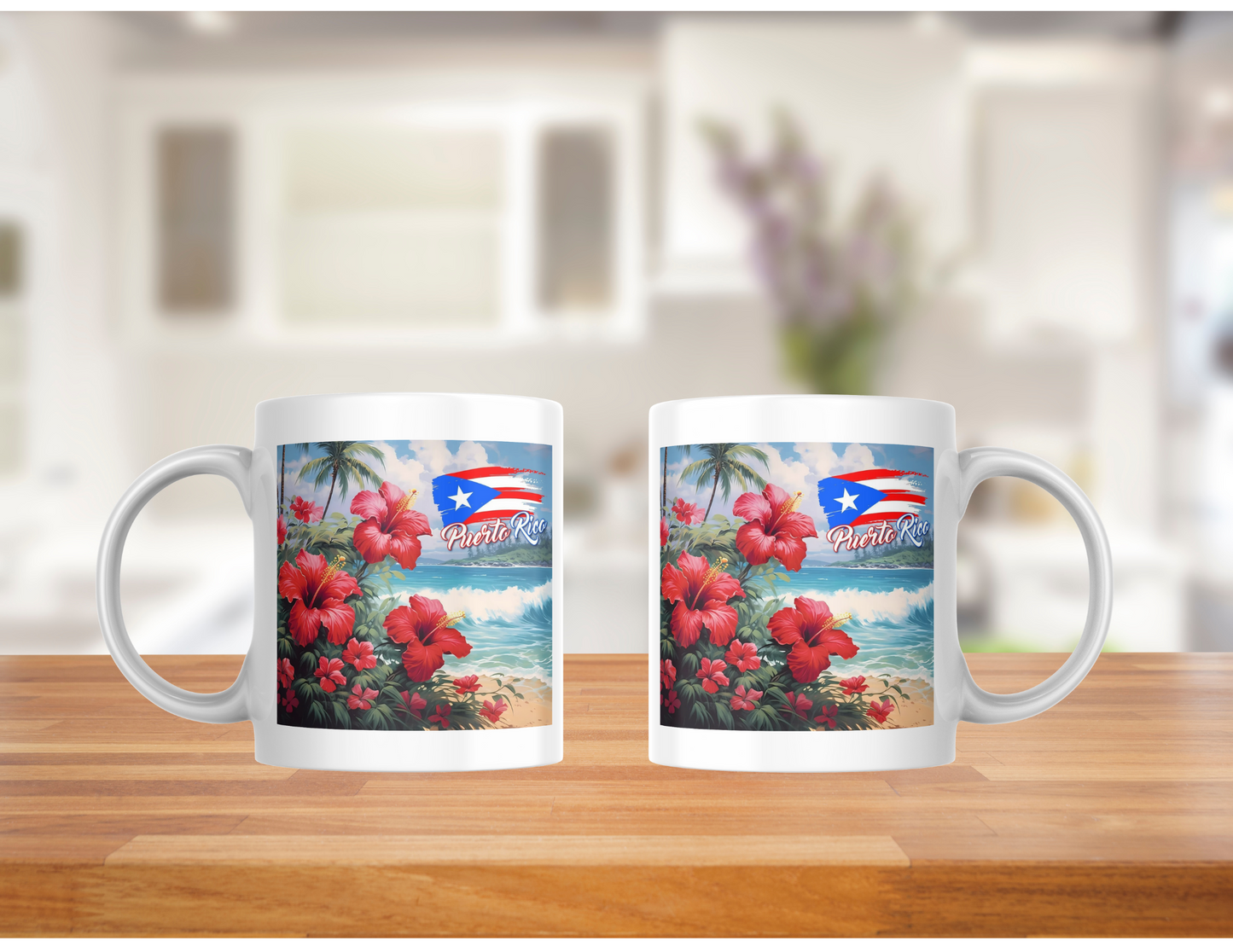 Puerto Rico Mug, 11 oz mugs, drinkware
