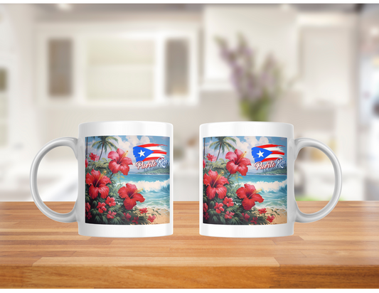 Puerto Rico Mug, 11 oz mugs, drinkware