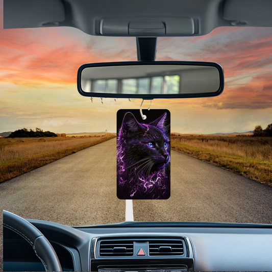 Midnight Flame Black Cat Air Freshener