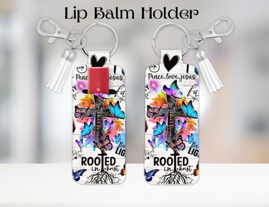 Faith Cross Lip Balm Holder