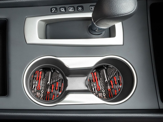 Tools Car Coasters, neoprene material, car accessory