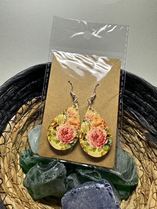 Vintage Dropped Earrings, custom made
