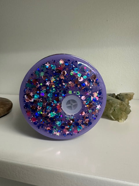 Crayon Snow Globe Glitter Tumbler